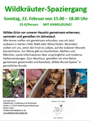 Wildkräuter Spaziergang 22.2.26