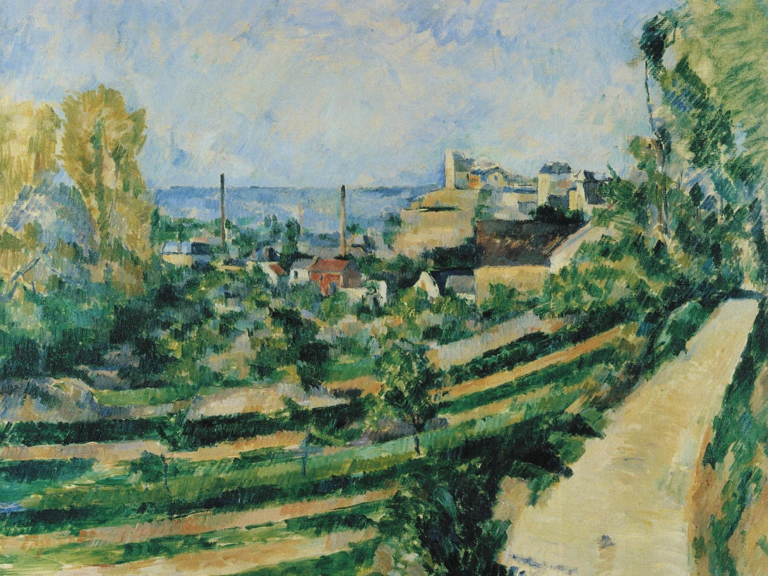 Cézanne Paul, L'Estaque, le village et la mer, 1882 The Rosengart Collection Museum, Lucerne