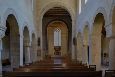Innenansicht, Benediktinerkloster Mariae Himmelfahrt, Klostermansfeld