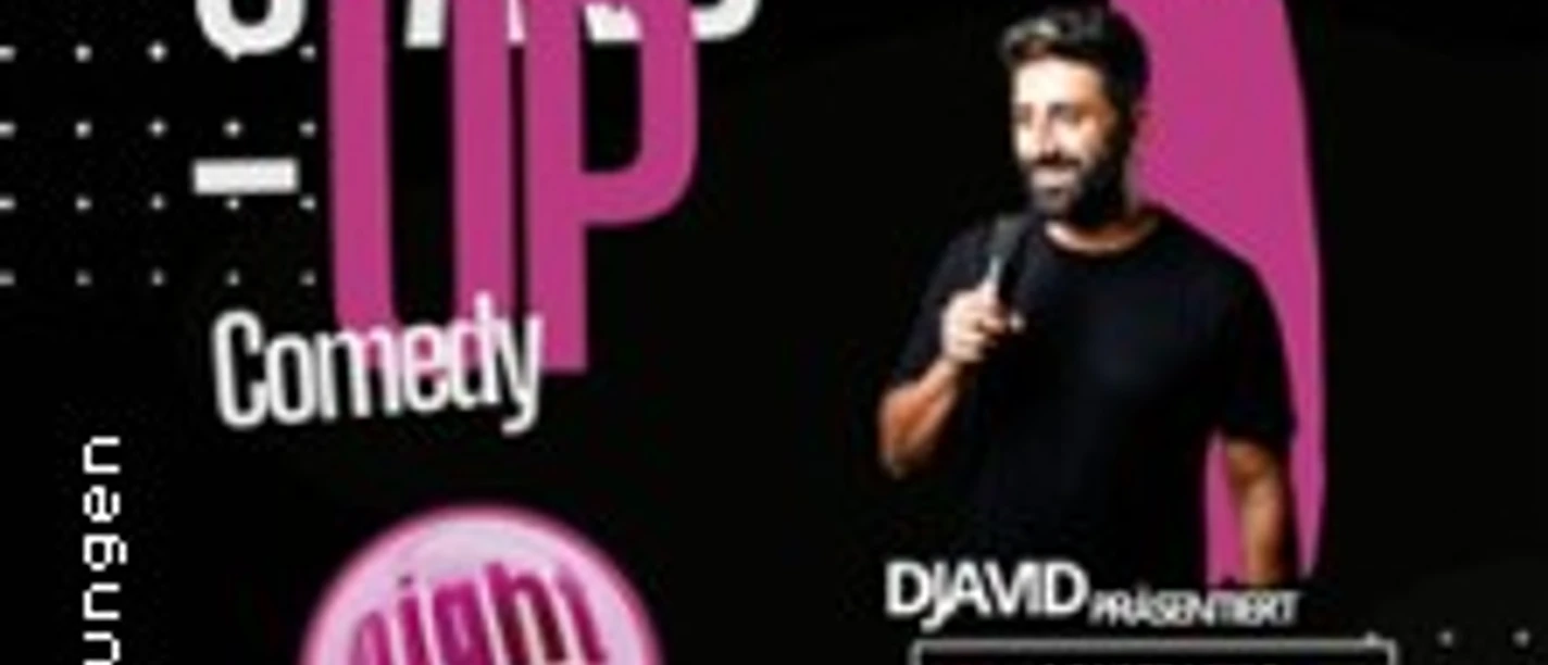 Werbeplakat für die Stand-up-Show Böse Zungen im Nightwash Club mit Eventdetails