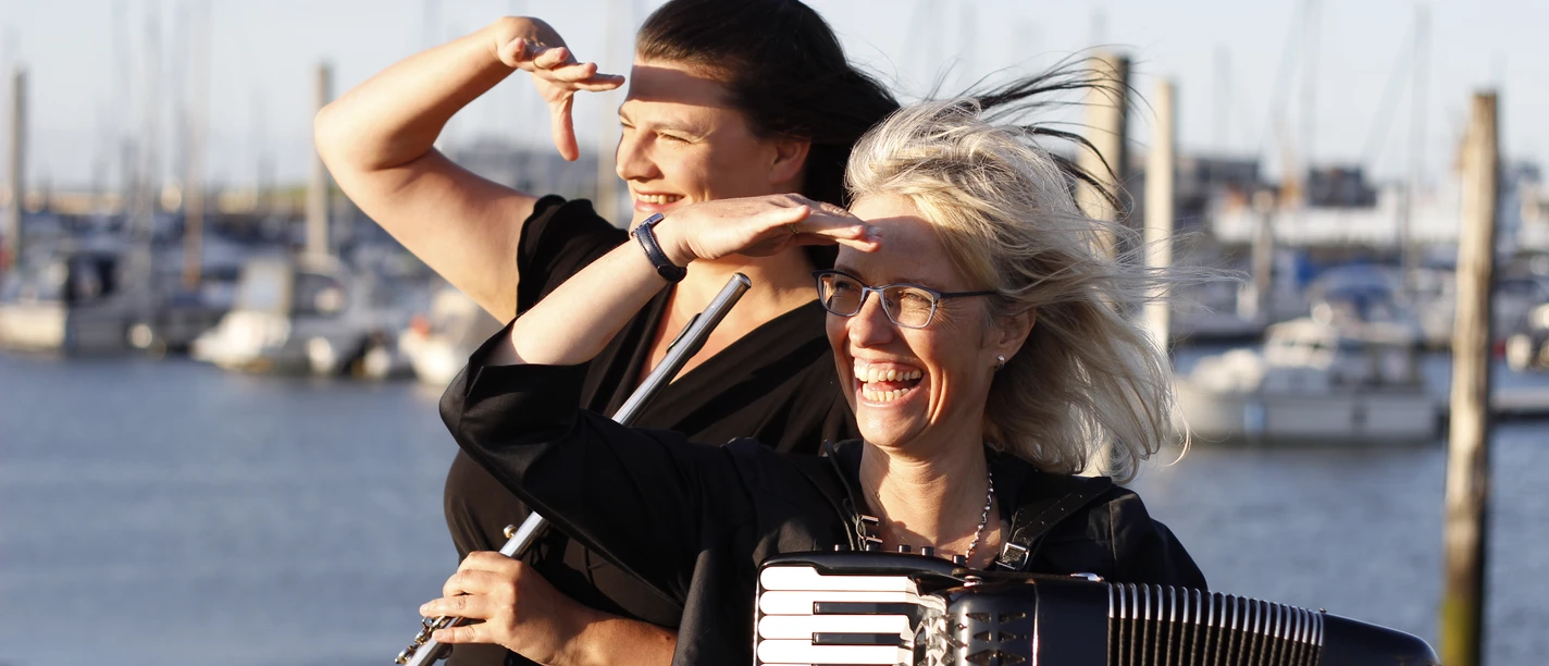 Konzert auf Juist: "Aufbruch" - Edda & Flute.jpg Konzert auf Juist: "Aufbruch" - Edda & Flute