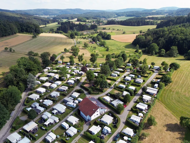 Camping Park Hammelbach - von oben