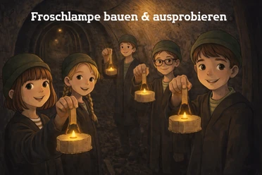 Froschlampe bauen & ausprobieren