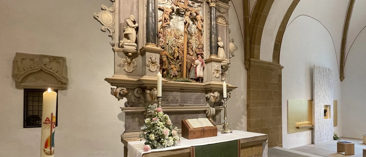 Altar in der Peter-und-Pauls-Kirche