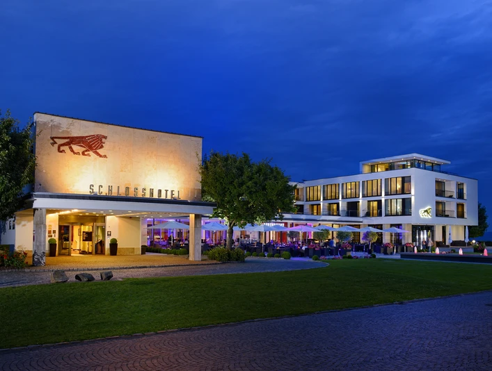 Schlosshotel von außen