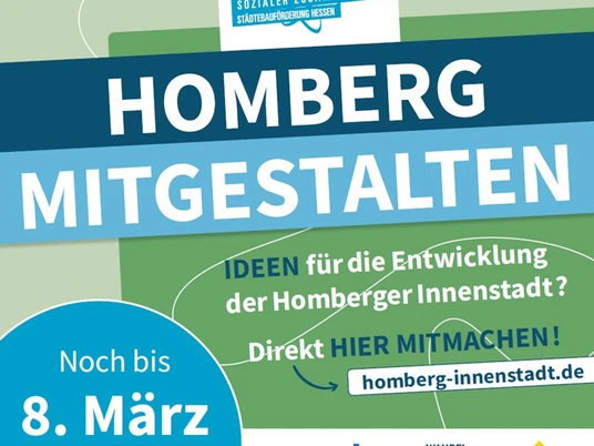Plakat Homberg mitgestalten 2026