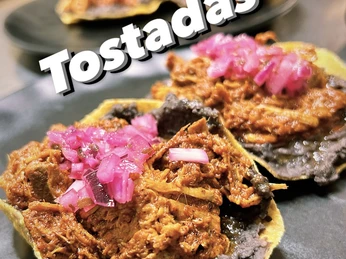 Mexikanische Woche Tostadas