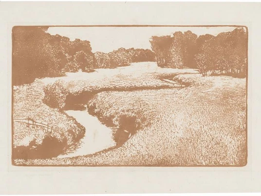 Arthur Illies Flusslandschaft