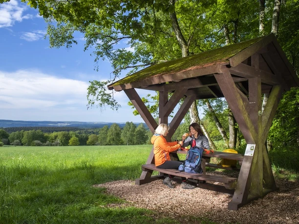 Rastplatz auf der Traumschleife Der Bergener