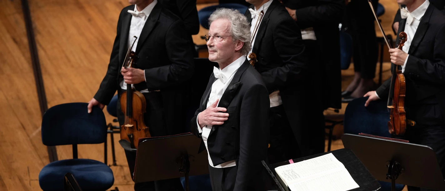 Franz Welser-Möst mit dem Lucerne Festival Orchestra © Manuela Jans/Lucerne Festival