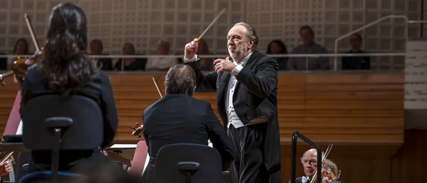 Riccardo Chailly mit dem Lucerne Festival Orchestra © Priska Ketterer/Lucerne Festival