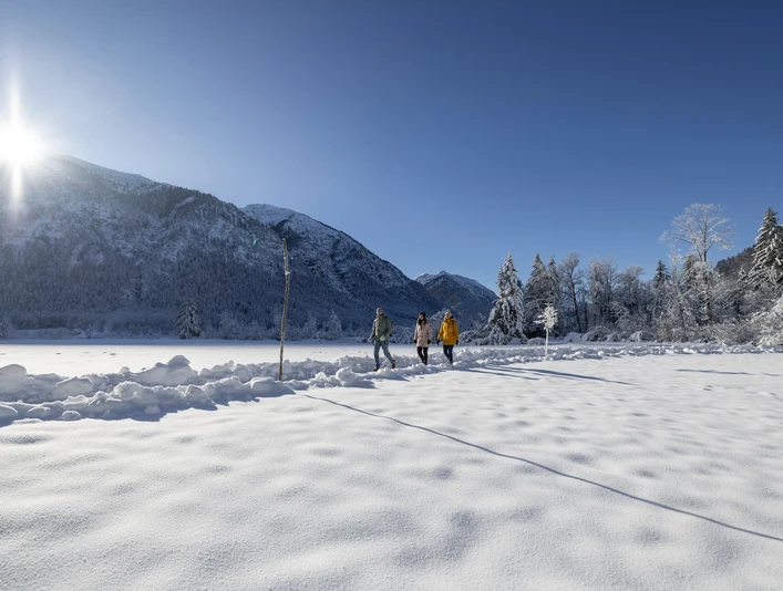 Winterwandern im Graswangtal