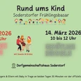 Basar Frühling und Herbst (1920 x 1080 px).png Grafik zum Soderstorfer Frühlingsbasar 2026 mit Terminen, Uhrzeiten und Illustrationen von Familien.