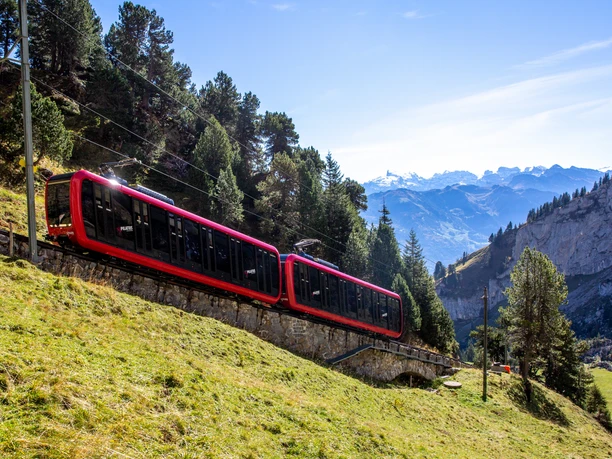 Pilatus cogwheel railroad