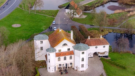 Brundlund Slot Aabenraa Drone @Bjarke Mattesen-GDK