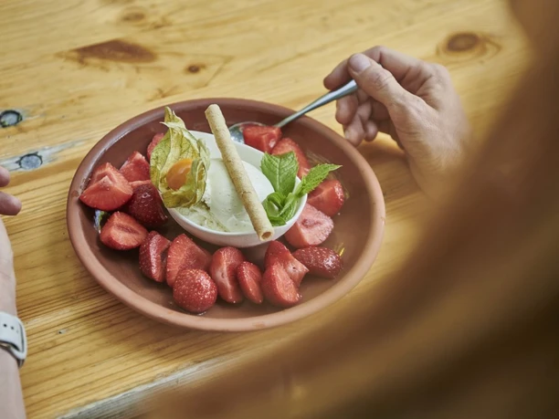 Genießen im Biergarten