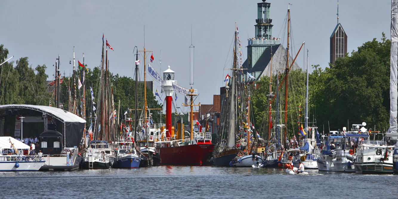delftfest_emden Blick auf den Delft während des Delftfests