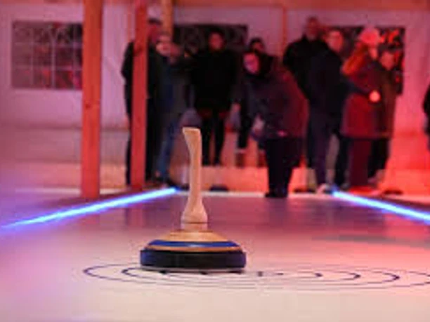 Eisstockschießen, Neiße Tours, Rothenburg (OL)