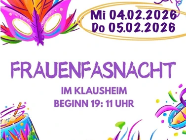 Frauenfasnacht im Klausheim