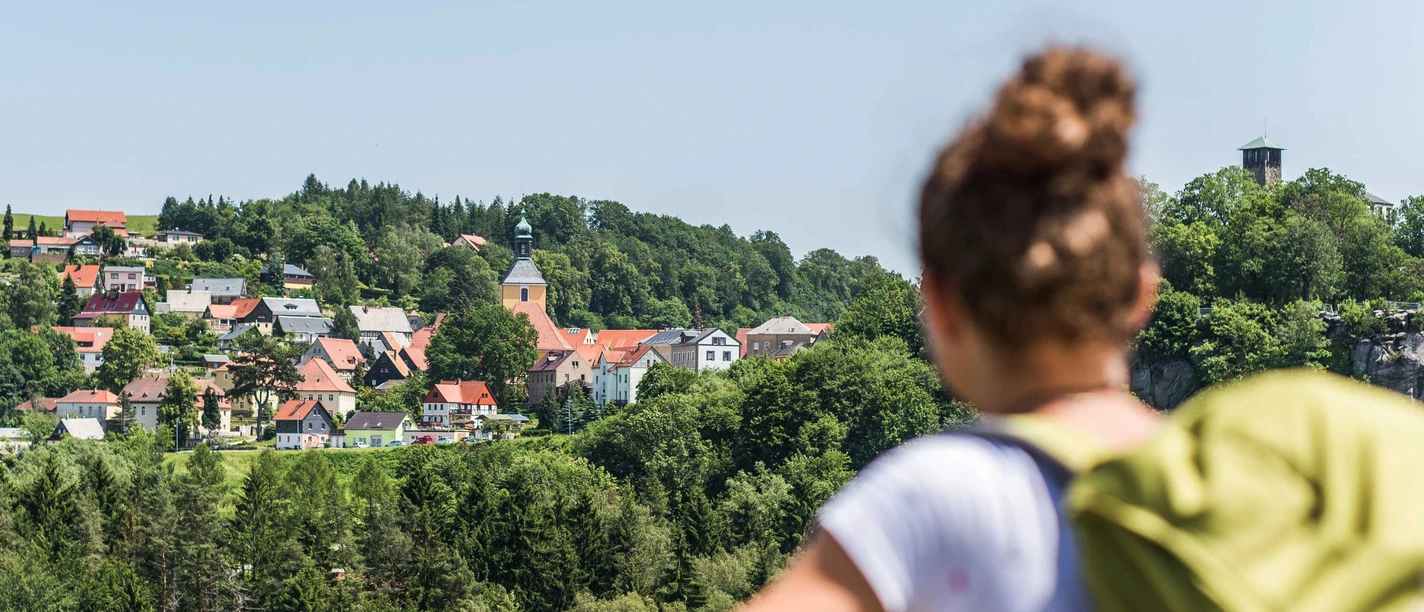Aussicht am Hockstein Malerweg