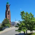 Simon-Loschen-Leuchtturm (c) Tanja Mehl_Erlebnis Bremerhaven_WEB.jpg Blick auf den Simon-Loschen-Leuchtturm