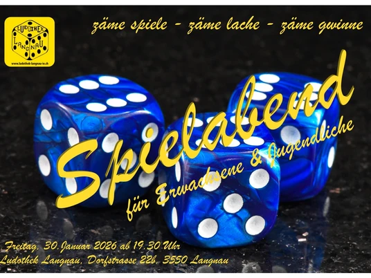 20260130 Flyer Spielabend Januar 2026