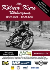 Plakat Kölner Kurs Nürburgring