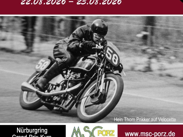 Plakat Kölner Kurs Nürburgring