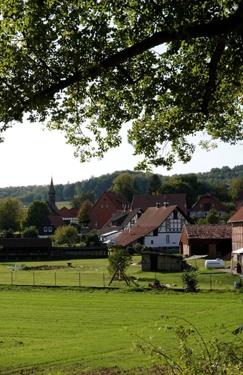 Idyllischer Blick auf die Ührde