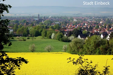 1Blick von der Hube auf die Stadt Einbeck