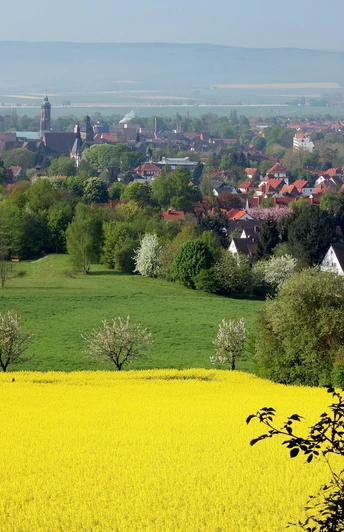 1Blick von der Hube auf die Stadt Einbeck