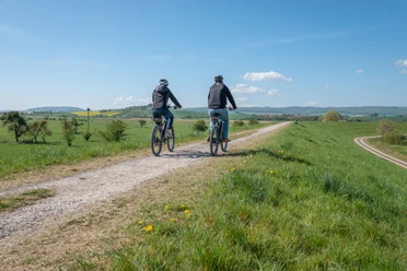 Leinepolder Radfahrer