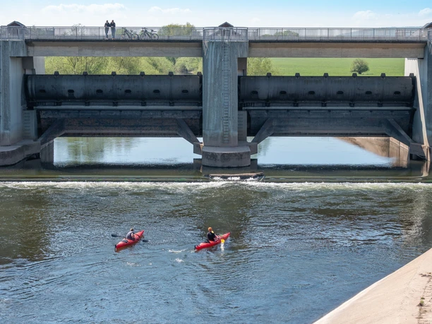 Gössel Tours Kanu und Natur_Geschiebesperre Salzderhelden