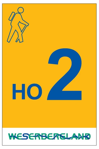 Markierung Wanderweg HO2 Hessisch Oldendorf