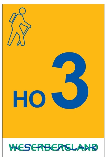 Markierung Wanderweg HO3 Hessisch Oldendorf