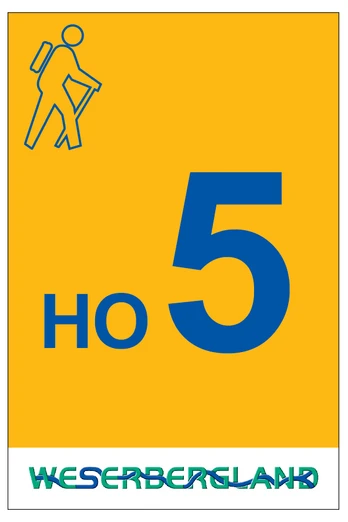 Markierung Wanderweg HO5 Hessisch Oldendorf