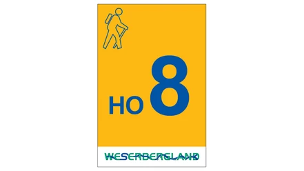 Markierung Wanderweg HO8 Hessisch Oldendorf