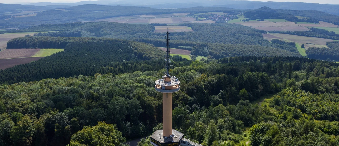 Gaußturm im Naturpark Münden