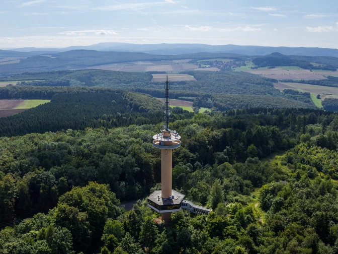 Gaußturm im Naturpark Münden Gaußturm im Naturpark Münden