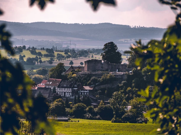 Blick auf die Heldenburg
