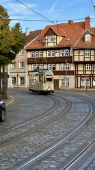 Zeitreise mit der Halberstädter Straßenbahn in Halberstadt Zeitreise mit der Halberstädter Straßenbahn in Halberstadt