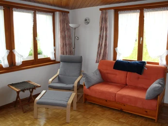 Ferienwohnung Steinern Ufhusen Wohnbereich in der Ferienwohnung Steinern Ufhusen