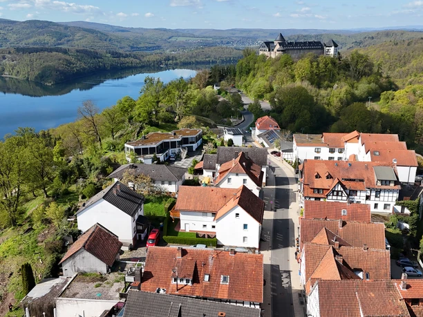Waldeck von oben