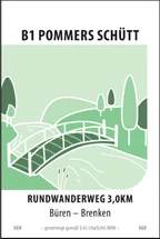 Rundwanderweg B1 "Pommers Schütt" | Büren-Brenken Rundwanderweg B1 "Pommers Schütt" | Büren-Brenken