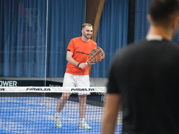 Players at Padelta Kriens