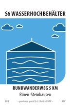 Rundwanderweg S6 "Wasserhochbehälter" | Büren-Steinhausen Rundwanderweg S6 "Wasserhochbehälter" | Büren-Steinhausen