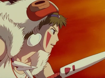 Princess Mononoke 1997 still cover landscape 1737117186088