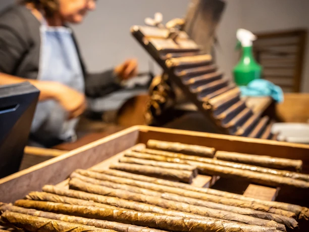 Zigarrendrehen Schloss Hallwyl © Museum Aargau