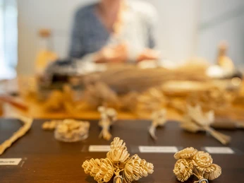 Strohflechten Schloss Hallwyl © Museum Aargau