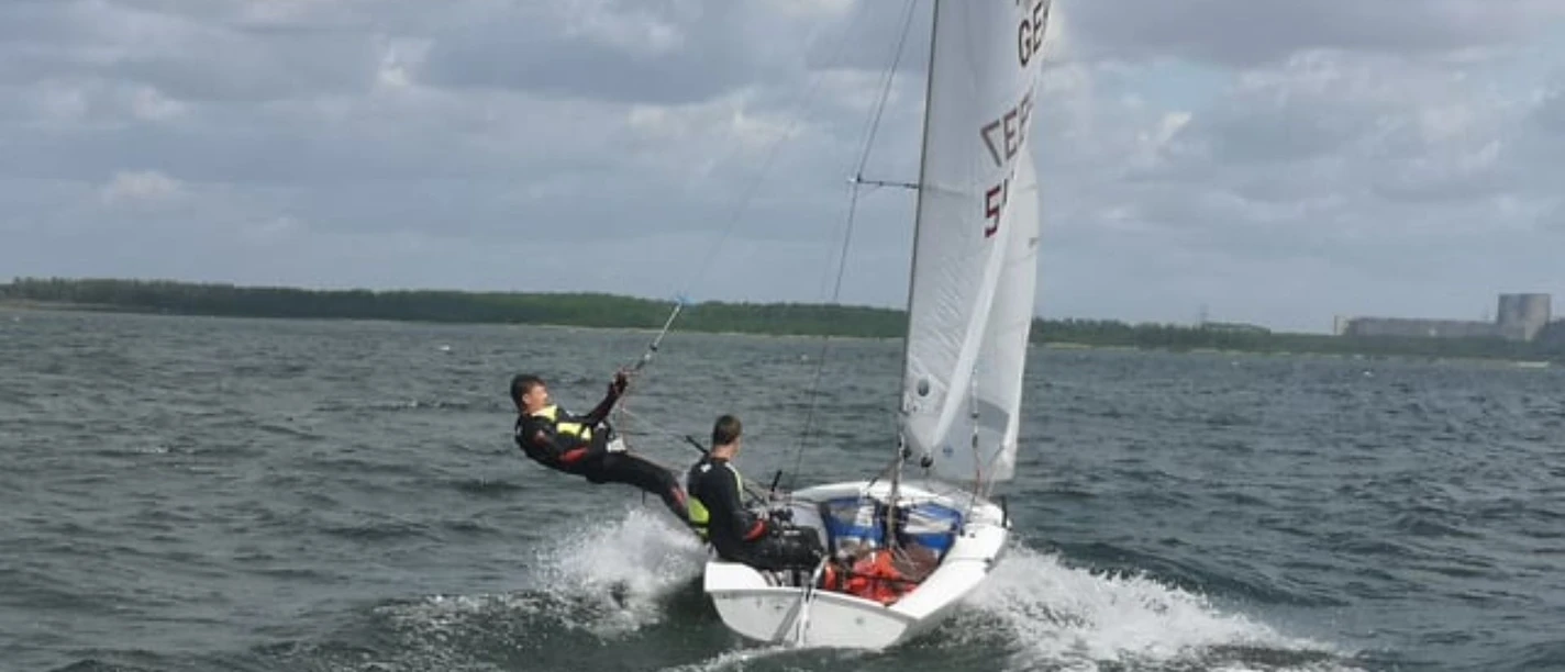 Absegeln auf dem Bärwalder See